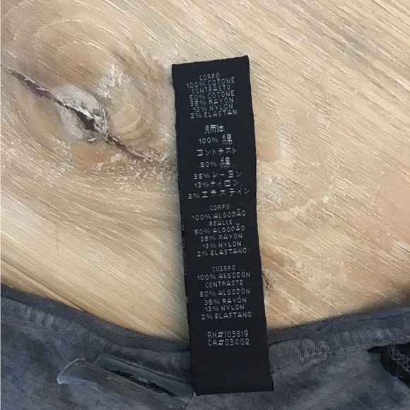 Harley-Davidson Lace Panel Shoulder Tee M - Picture 5 of 7